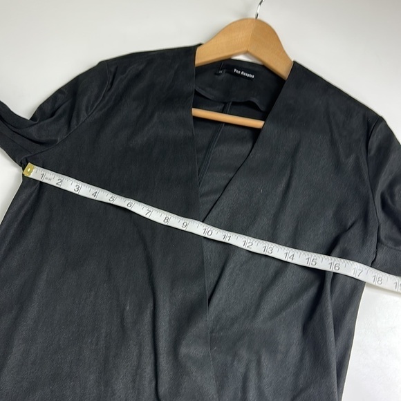 The Kooples Open Faux Suede Cardigan Jacket size EU 34 black - Picture 10 of 10